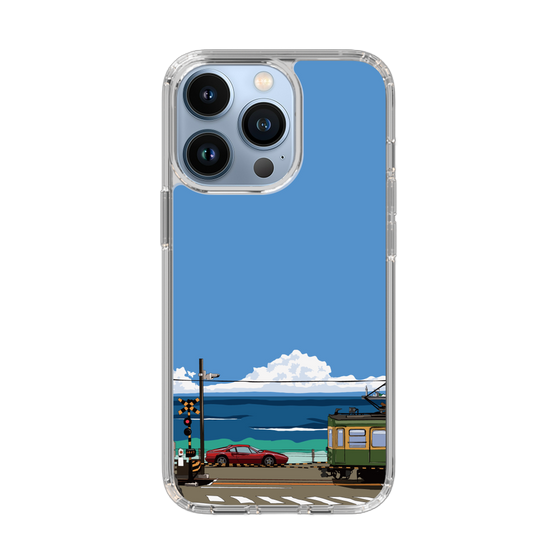 Slim Protection Case［ Studio Alec Shonan Story - Enoden and Ferrari 328GT ］