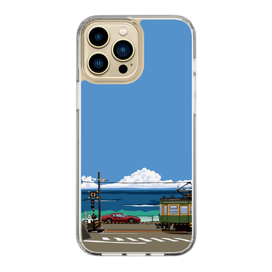 Slim Protection Case［ Studio Alec Shonan Story - Enoden and Ferrari 328GT ］