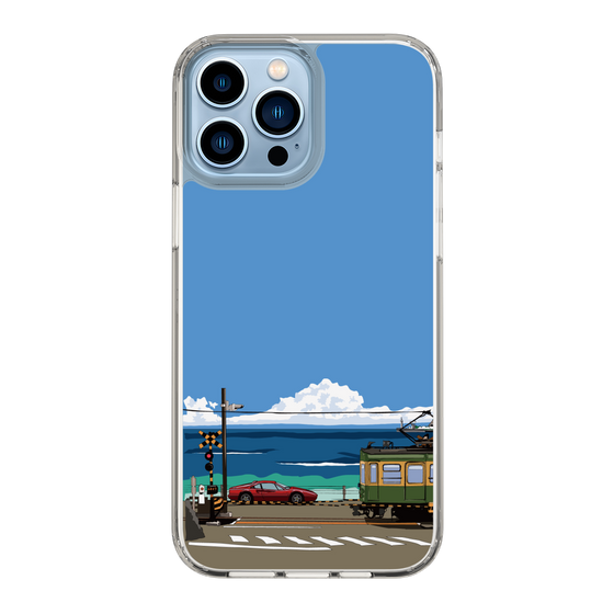 Slim Protection Case［ Studio Alec Shonan Story - Enoden and Ferrari 328GT ］