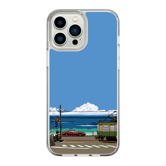 Slim Protection Case［ Studio Alec Shonan Story - Enoden and Ferrari 328GT ］