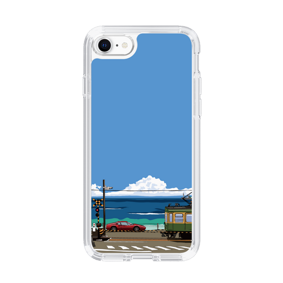 Slim Protection Case［ Studio Alec Shonan Story - Enoden and Ferrari 328GT ］