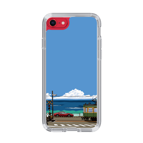 Slim Protection Case［ Studio Alec Shonan Story - Enoden and Ferrari 328GT ］