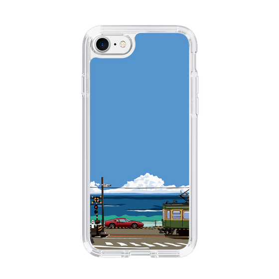 Slim Protection Case［ Studio Alec Shonan Story - Enoden and Ferrari 328GT ］