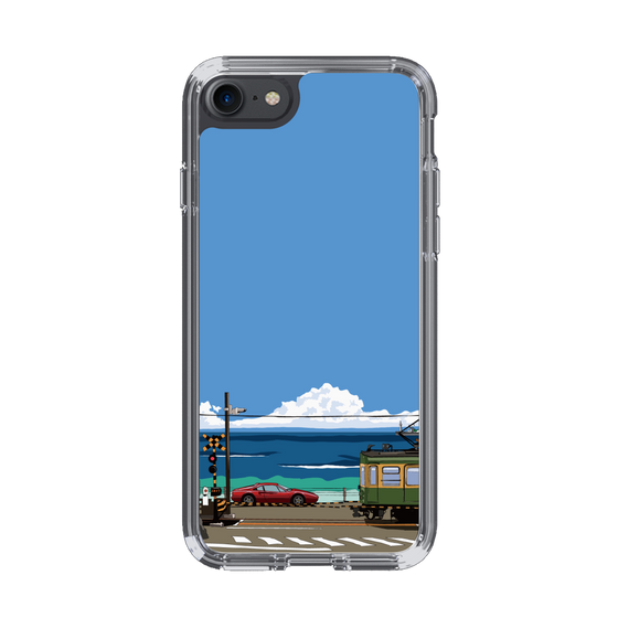 Slim Protection Case［ Studio Alec Shonan Story - Enoden and Ferrari 328GT ］