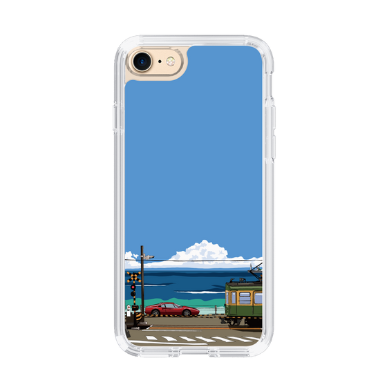Slim Protection Case［ Studio Alec Shonan Story - Enoden and Ferrari 328GT ］