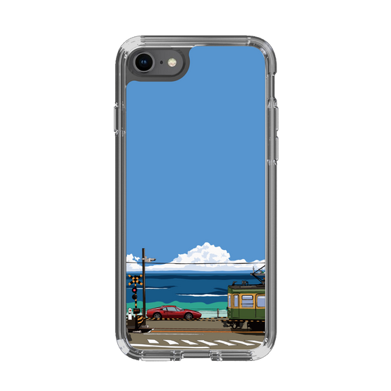 Slim Protection Case［ Studio Alec Shonan Story - Enoden and Ferrari 328GT ］