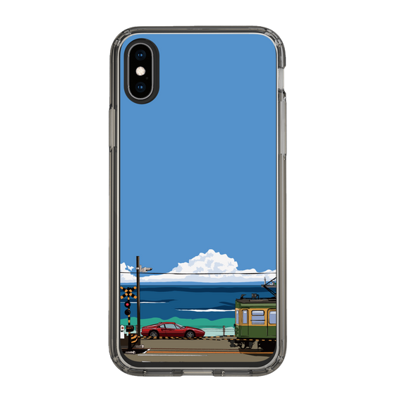 Slim Protection Case［ Studio Alec Shonan Story - Enoden and Ferrari 328GT ］