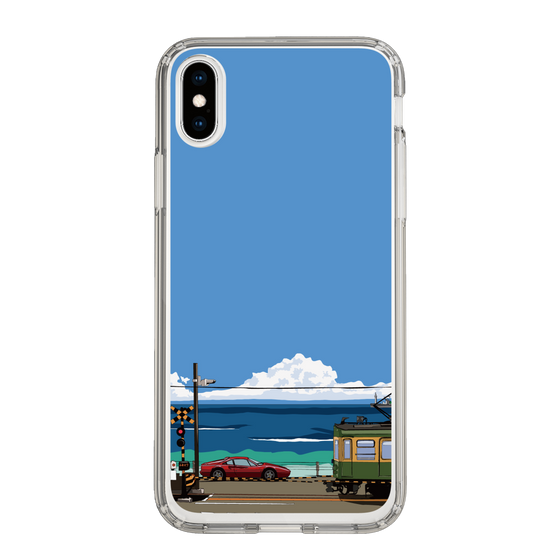 Slim Protection Case［ Studio Alec Shonan Story - Enoden and Ferrari 328GT ］