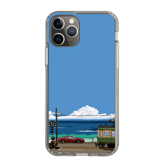 Slim Protection Case［ Studio Alec Shonan Story - Enoden and Ferrari 328GT ］