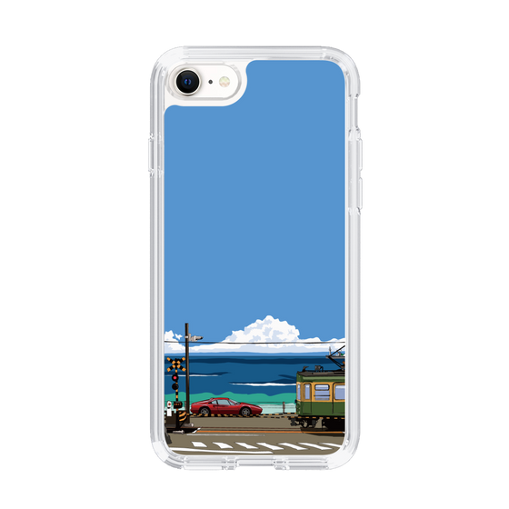 Slim Protection Case［ Studio Alec Shonan Story - Enoden and Ferrari 328GT ］