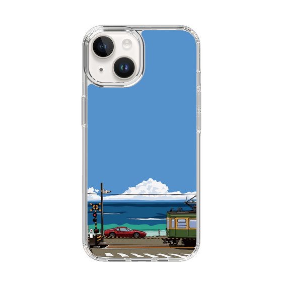 Slim Protection Case［ Studio Alec Shonan Story - Enoden and Ferrari 328GT ］