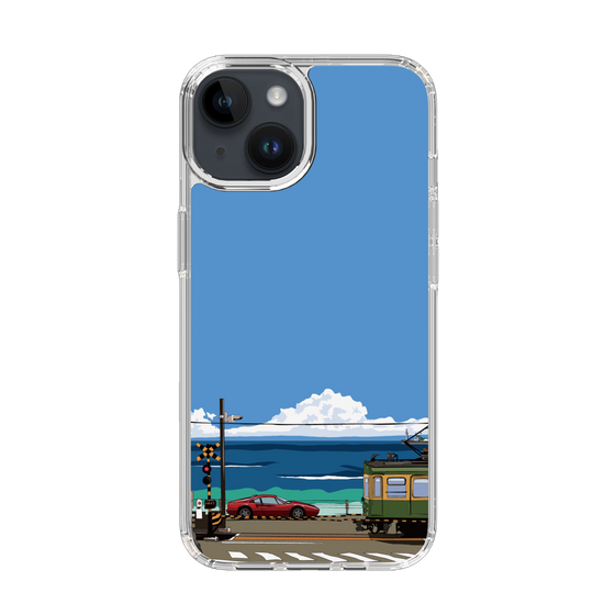 Slim Protection Case［ Studio Alec Shonan Story - Enoden and Ferrari 328GT ］