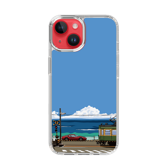 Slim Protection Case［ Studio Alec Shonan Story - Enoden and Ferrari 328GT ］