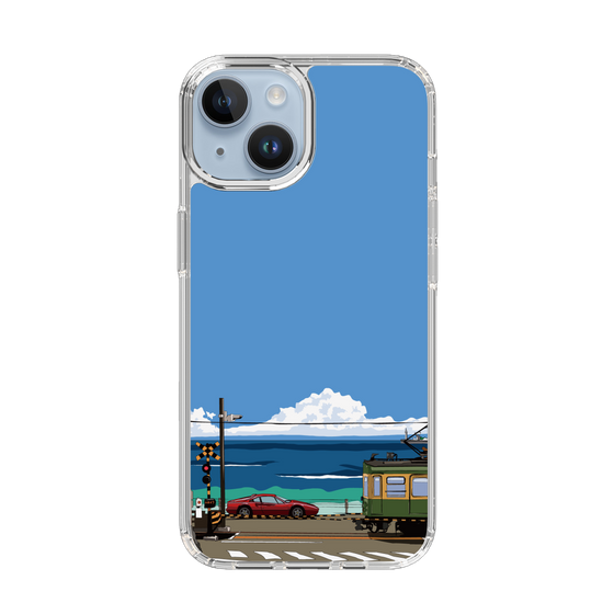 Slim Protection Case［ Studio Alec Shonan Story - Enoden and Ferrari 328GT ］