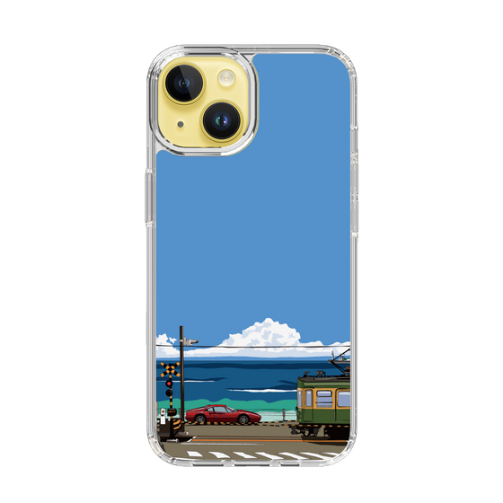 Slim Protection Case［ Studio Alec Shonan Story - Enoden and Ferrari 328GT ］