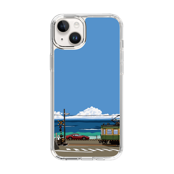 Slim Protection Case［ Studio Alec Shonan Story - Enoden and Ferrari 328GT ］