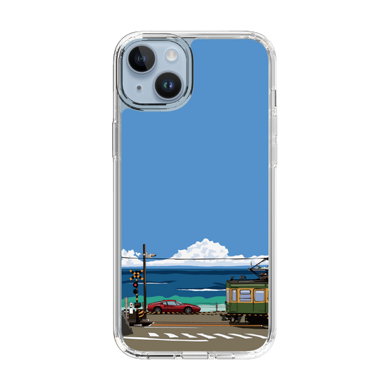 Slim Protection Case［ Studio Alec Shonan Story - Enoden and Ferrari 328GT ］