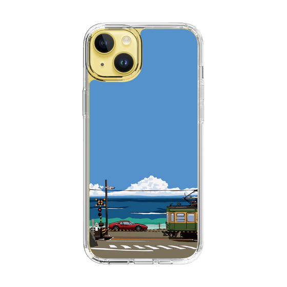 Slim Protection Case［ Studio Alec Shonan Story - Enoden and Ferrari 328GT ］