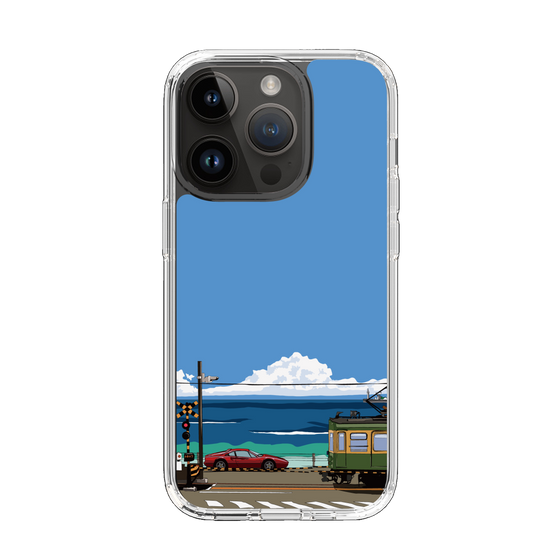 Slim Protection Case［ Studio Alec Shonan Story - Enoden and Ferrari 328GT ］