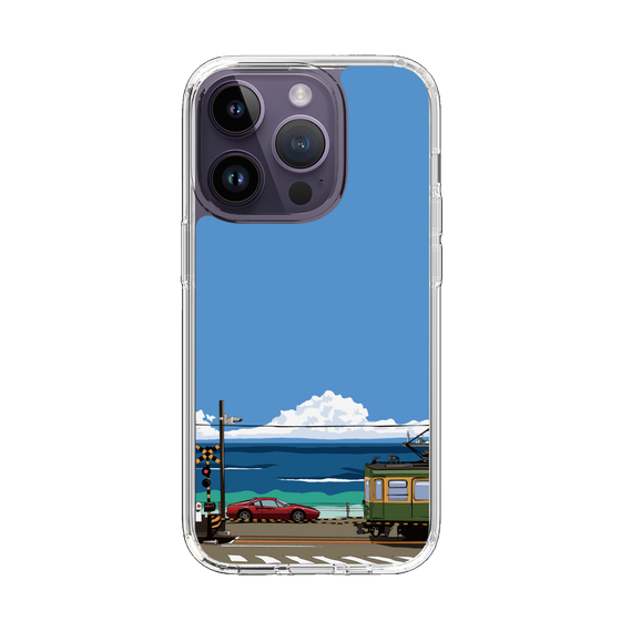 Slim Protection Case［ Studio Alec Shonan Story - Enoden and Ferrari 328GT ］
