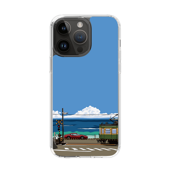 Slim Protection Case［ Studio Alec Shonan Story - Enoden and Ferrari 328GT ］