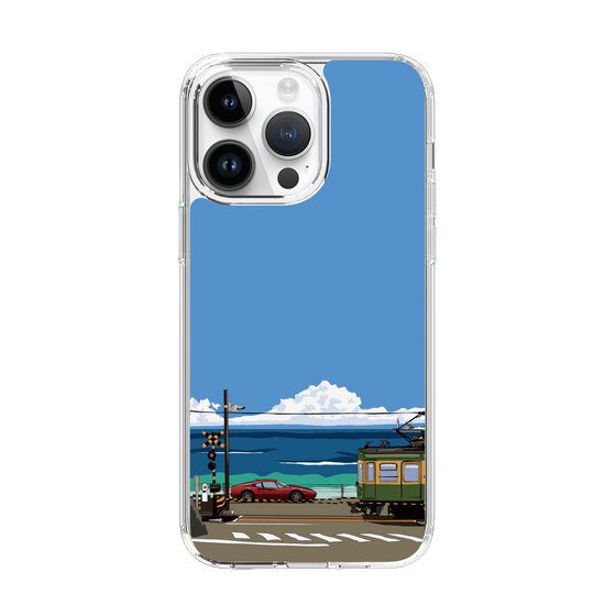 Slim Protection Case［ Studio Alec Shonan Story - Enoden and Ferrari 328GT ］