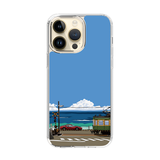 Slim Protection Case［ Studio Alec Shonan Story - Enoden and Ferrari 328GT ］