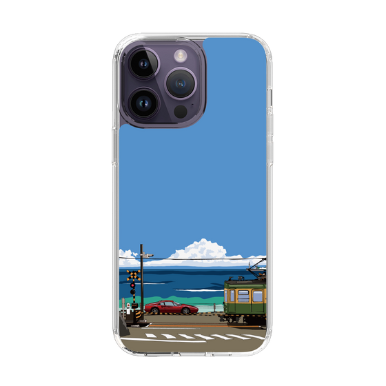Slim Protection Case［ Studio Alec Shonan Story - Enoden and Ferrari 328GT ］