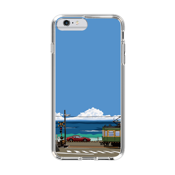 Slim Protection Case［ Studio Alec Shonan Story - Enoden and Ferrari 328GT ］