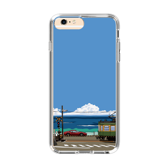 Slim Protection Case［ Studio Alec Shonan Story - Enoden and Ferrari 328GT ］