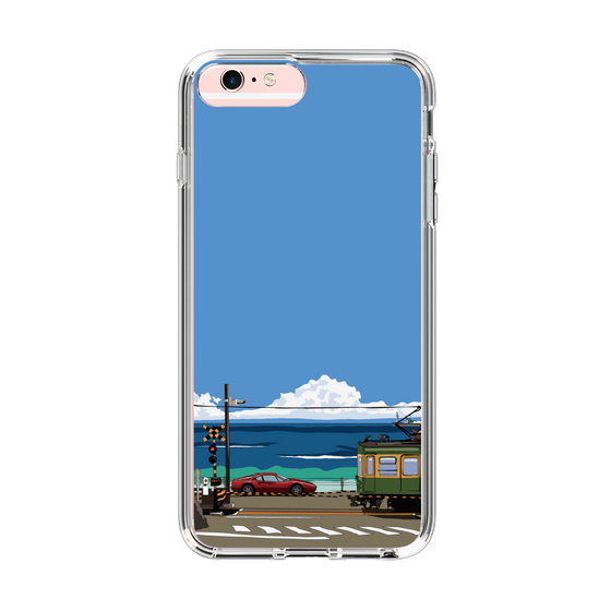 Slim Protection Case［ Studio Alec Shonan Story - Enoden and Ferrari 328GT ］