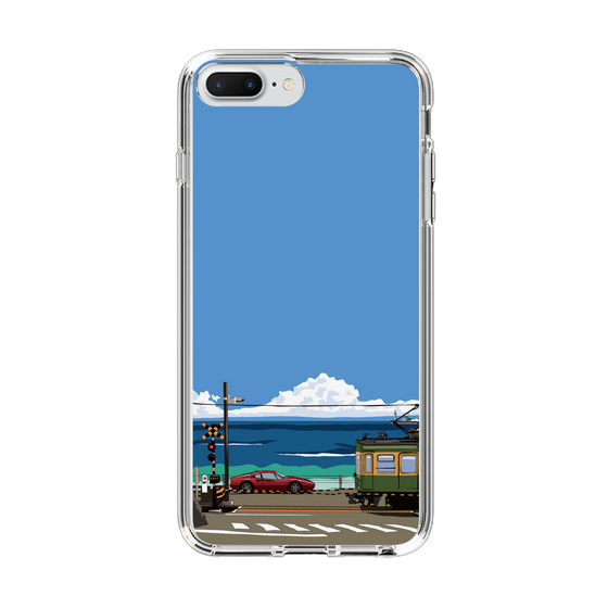 Slim Protection Case［ Studio Alec Shonan Story - Enoden and Ferrari 328GT ］