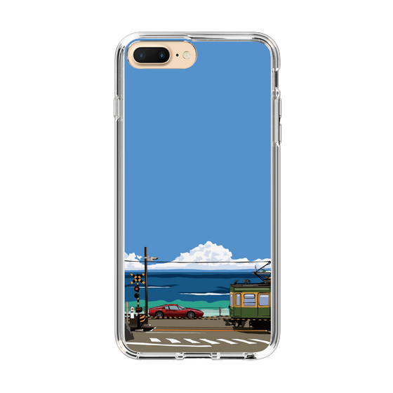 Slim Protection Case［ Studio Alec Shonan Story - Enoden and Ferrari 328GT ］