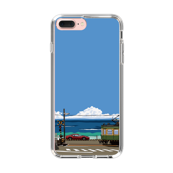 Slim Protection Case［ Studio Alec Shonan Story - Enoden and Ferrari 328GT ］