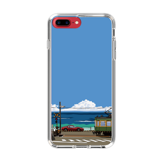 Slim Protection Case［ Studio Alec Shonan Story - Enoden and Ferrari 328GT ］
