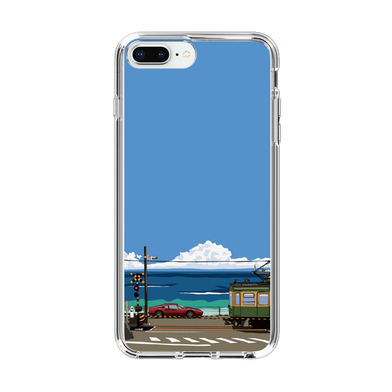 Slim Protection Case［ Studio Alec Shonan Story - Enoden and Ferrari 328GT ］
