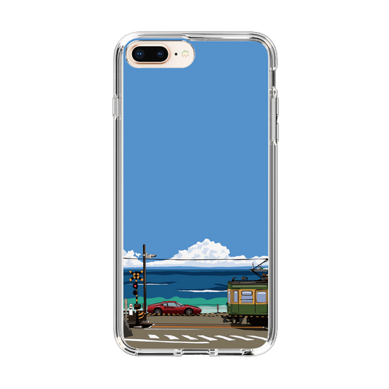 Slim Protection Case［ Studio Alec Shonan Story - Enoden and Ferrari 328GT ］