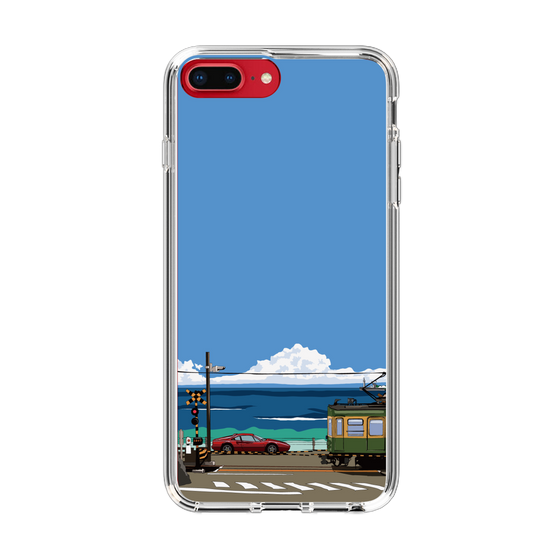 Slim Protection Case［ Studio Alec Shonan Story - Enoden and Ferrari 328GT ］