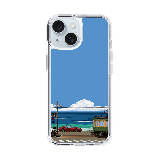 Slim Protection Case［ Studio Alec Shonan Story - Enoden and Ferrari 328GT ］