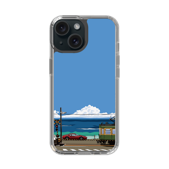 Slim Protection Case［ Studio Alec Shonan Story - Enoden and Ferrari 328GT ］