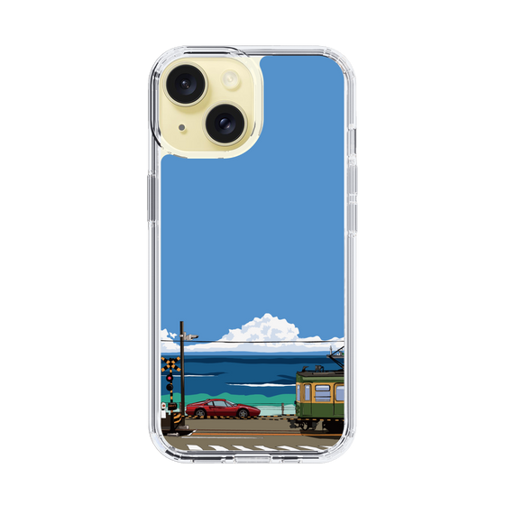 Slim Protection Case［ Studio Alec Shonan Story - Enoden and Ferrari 328GT ］
