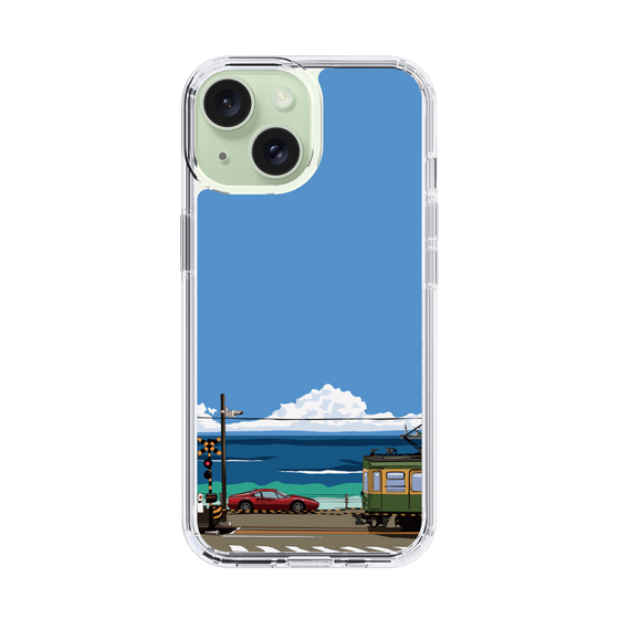 Slim Protection Case［ Studio Alec Shonan Story - Enoden and Ferrari 328GT ］