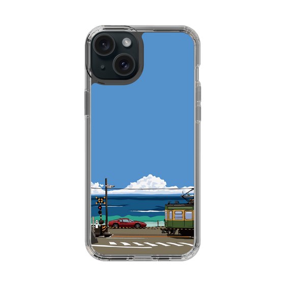 Slim Protection Case［ Studio Alec Shonan Story - Enoden and Ferrari 328GT ］