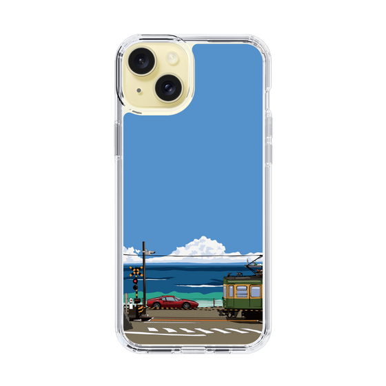 Slim Protection Case［ Studio Alec Shonan Story - Enoden and Ferrari 328GT ］