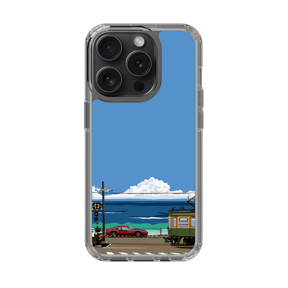 Slim Protection Case［ Studio Alec Shonan Story - Enoden and Ferrari 328GT ］