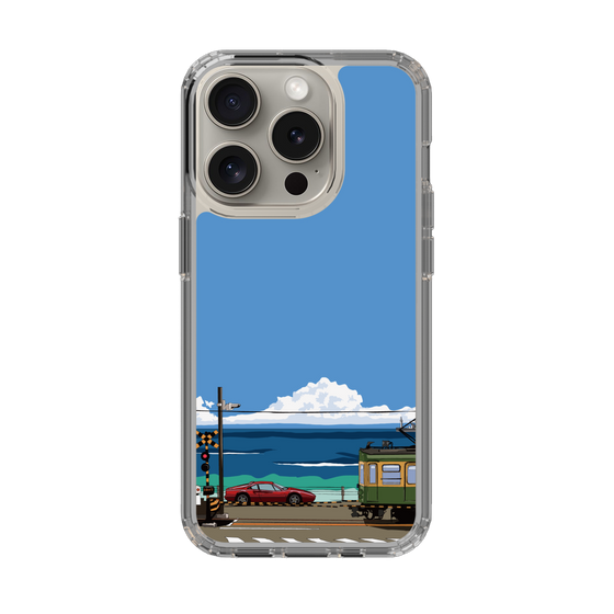 Slim Protection Case［ Studio Alec Shonan Story - Enoden and Ferrari 328GT ］