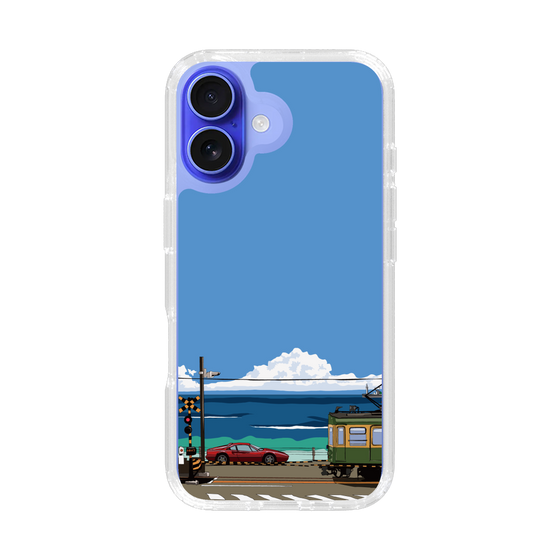 Slim Protection Case［ Studio Alec Shonan Story - Enoden and Ferrari 328GT ］