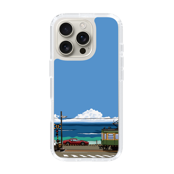 Slim Protection Case［ Studio Alec Shonan Story - Enoden and Ferrari 328GT ］