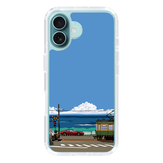 Slim Protection Case［ Studio Alec Shonan Story - Enoden and Ferrari 328GT ］