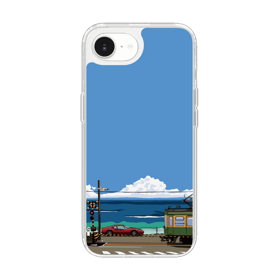 Slim Protection Case［ Studio Alec Shonan Story - Enoden and Ferrari 328GT ］